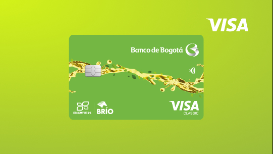 Tarjeta de crédito Biomax clásica