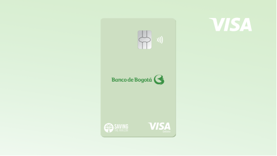 Tarjeta débito Amazonia Banco de Bogotá