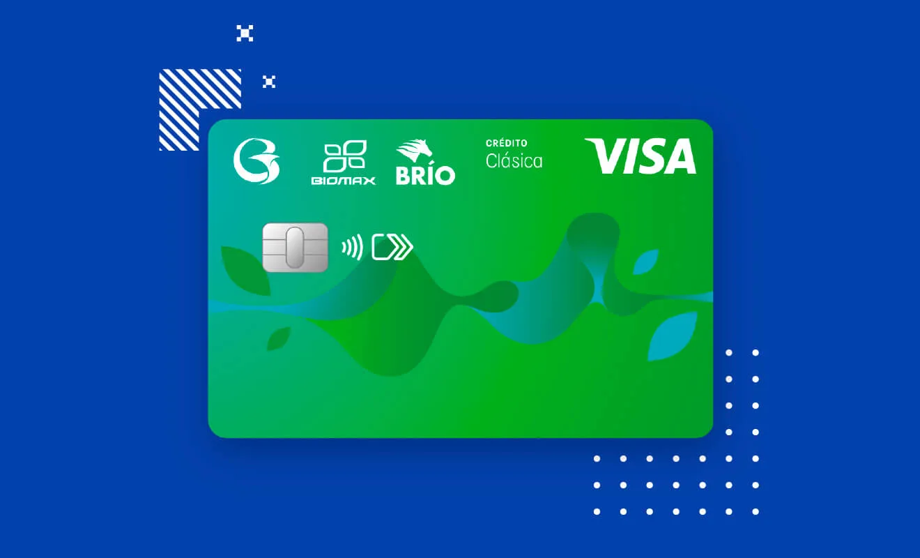 Tarjeta de crédito biomax clásica