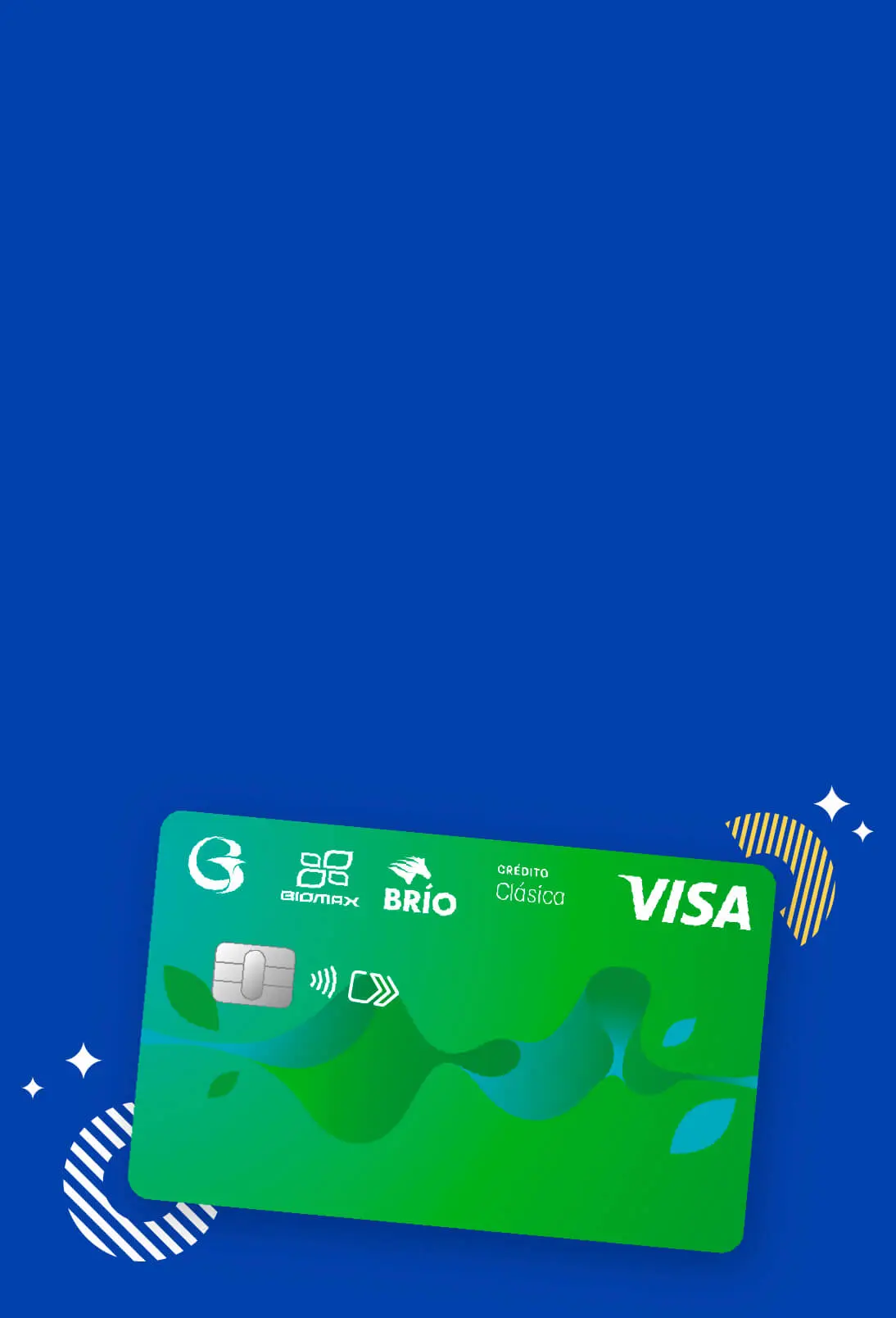 Tarjeta de crédito Biomax clásica